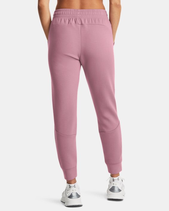 Women's UA Unstoppable Fleece Joggers in Pink image number 1